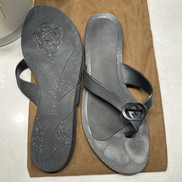 Gucci Rubber flip-Flops - Picture 2 of 4